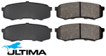 ULTIMA REAR BRAKE PADS TO SUIT TOYOTA PRADO VZJ90R VZJ95R GRJ120R GRJ150R 5VZ-FE 1GR-FE 3.4L 4.0L V6