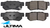 ULTIMA REAR BRAKE PAD SET TO SUIT HYUNDAI TUCSON JM G6BA 2.7L V6