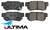 ULTIMA REAR BRAKE PAD SET TO SUIT KIA MAGENTIS MG G6EA 2.7L V6