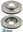 ULTIMA FRONT VENTED DISC BRAKE ROTOR SET TO SUIT MAZDA TRIBUTE CU L3 2.3L I4 TILL 12/2005