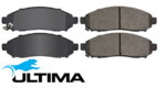 ULTIMA FRONT BRAKE PAD SET TO SUIT NISSAN VQ40DE 4.0L V6