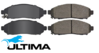 ULTIMA FRONT BRAKE PAD SET TO SUIT NISSAN VQ40DE 4.0L V6