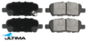 ULTIMA REAR BRAKE PAD SET TO SUIT NISSAN VQ35DE 3.5L V6