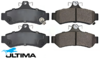 ULTIMA REAR BRAKE PAD SET TO SUIT TOYOTA CAMRY ACV36R ACV40R ACV45R ASV50R 2AZ-FE 2AR-FE 2.4L 2.5 I4