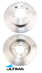 Go to product ULTIMA REAR SOLID DISC BRAKE ROTOR SET FOR NISSAN SENTRA N14 GA14DS 1.4L I4 CHASSIS FAFN14