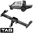 TAG EXTREME RECOVERY (XR) TOW BAR TO SUIT NISSAN PATROL Y62 VK56VD 5.6L V8 CHOPPED WAGONS ONLY