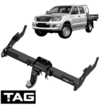 TAG EXTREME RECOVERY (XR) TOW BAR TO SUIT TOYOTA 1KD-FTV 2TR-FE TURBO DIESEL 2.7L 3.0L I4