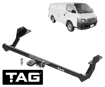 TAG STANDARD DUTY TOW BAR TO SUIT TOYOTA HIACE LH162R LH172R LH184R 5L DIESEL 3.0L I4