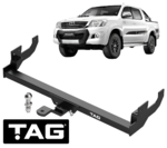 TAG STANDARD DUTY TOW BAR FOR TOYOTA HILUX KUN16R KUN26R KUN15R KUN25R 1KD-FTV 2KD-FTV 2.5L 3.0L I4