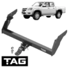 TAG HEAVY DUTY TOW BAR TO SUIT MAZDA BT-50 UN WEAT TURBO DIESEL 3.0L I4