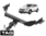 TAG HEAVY DUTY TOW BAR TO SUIT HYUNDAI SANTA FE DM G4KJ D4HB TURBO DIESEL 2.2L 2.4L I4