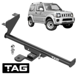 TAG STANDARD DUTY TOW BAR TO SUIT SUZUKI JIMNY SN413 M13A M13AA G13BB 1.3L I4