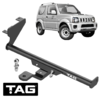 TAG STANDARD DUTY TOW BAR TO SUIT SUZUKI JIMNY SN413 M13A M13AA G13BB 1.3L I4