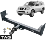 TAG HEAVY DUTY TOW BAR TO SUIT NISSAN PATHFINDER R51 VQ40DE V9X TURBO DIESEL 3.0L 4.0L V6