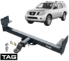 TAG HEAVY DUTY TOW BAR TO SUIT NISSAN PATHFINDER R51 VQ40DE V9X TURBO DIESEL 3.0L 4.0L V6