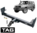 TAG HEAVY DUTY TOW BAR TO SUIT TOYOTA LANDCRUISER VDJ76R VDJL76R VDJ78R 1VD-FTV 4.5L V8 WAGON ONLY