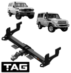 TAG EXTREME RECOVERY (XR) TOW BAR TO SUIT TOYOTA LANDCRUISER GDJL78R 1GD-FTV 2.8L I4 TROOP CARRIER