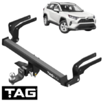 TAG HEAVY DUTY TOW BAR TO SUIT TOYOTA RAV4 AXAA54R AXAH52R A25A-FKS A25A-FXS 2.5L I4