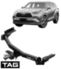TAG HEAVY DUTY 3-PIECE DESIGN TOW BAR TO SUIT TOYOTA KLUGER GSU70R GSU75R 2GR-FKS 3.5L V6