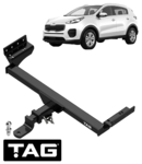 TAG HEAVY DUTY TOW BAR TO SUIT KIA SPORTAGE SL G4KD G4KE G4NC D4HA TURBO DIESEL 2.0L 2.4L I4