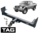 TAG HEAVY DUTY TOW BAR TO SUIT MITSUBISHI TRITON MK 6G72 3.0L V6