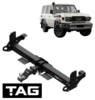 TAG EXTREME RECOVERY (XR) TOW BAR FOR TOYOTA LANDCRUISER GDJL76R GDJL78R 1GD-FTV 2.8L I4 WAGON ONLY
