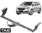 TAG STANDARD DUTY TOW BAR TO SUIT KIA GRAND CARNIVAL VQ G6EA G6DA G6DC 2.7L 3.5L 3.8L V6