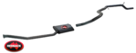 REDBACK PERFORMANCE EXHAUST SYSTEM TO SUIT FORD FALCON EB ED EF EL AU MPFI SOHC 4.0L I6 WAGON ONLY