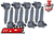 SET OF 8 STANDARD REPLACEMENT IGNITION COILS TO SUIT TOYOTA LANDCRUISER UZJ200R 2UZ-FE 4.7L V8