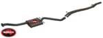 REDBACK 2.5" CATBACK SPORTS EXHAUST SYSTEM FOR HOLDEN COMMODORE VS ECOTEC L36 L67 3.8L V6 SEDAN ONLY