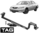 TAG STANDARD DUTY TOW BAR TO SUIT TOYOTA CAMRY SXV20R ACV36R 5S-FE 2AZ-FE 2.2L 2.4L I4