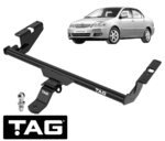 TAG STANDARD DUTY TOW BAR TO SUIT TOYOTA COROLLA ZZE122R 1ZZ-FE 1.8L I4 EXCEPT HATCHBACK
