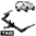 TAG HEAVY DUTY 1-PIECE DESIGN TOW BAR TO SUIT TOYOTA PRADO TRJ150R GDJ150R 2TR-FE 1GD-FTV 2.7 2.8 I4