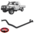 REDBACK 2.5" CATBACK SPORTS EXHAUST SYSTEM TO SUIT TOYOTA LANDCRUISER FZJ79R 1FZ-FE 4.5L I6