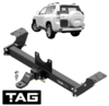 TAG HEAVY DUTY 3-PIECE DESIGN TOW BAR TO SUIT TOYOTA PRADO KDJ150R KDJ155R 1KD-FTV 3.0L I4