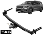 TAG HEAVY DUTY 3-PIECE DESIGN TOW BAR TO SUIT KIA CARNIVAL KA KA4 G6DT 3.5L V6