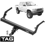 TAG HEAVY DUTY TOW BAR TO SUIT TOYOTA HILUX VZN167R VZN172R 5VZ-FE 3.4L V6 UTE ONLY