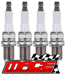 SET OF 4 MACE COPPER CORE SPARK PLUGS TO SUIT SAAB 9000 B234I 2.3L I4