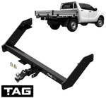 TAG HEAVY DUTY EXTENDED TOW BAR TO SUIT MAZDA BT-50 B22 B32 P4AT 2.2L I4 4WD & RWD CAB CHASSIS ONLY