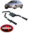 2.5" CATBACK PERF. EXHAUST SYSTEM W/ REAR TAILPIPE TO SUIT HOLDEN ECOTEC L36 L67 3.8 V6 S/C T0 07/03