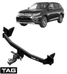 TAG HEAVY DUTY TOW BAR TO SUIT MITSUBISHI OUTLANDER ZK ZL 4B12 4B11 2.0 2.4 I4 11/2012 ON TO 07/2021