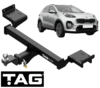 Go to product TAG HEAVY DUTY TOW BAR TO SUIT KIA SPORTAGE QL QLE G4KJ G4NA D4HA TURBO DIESEL 2.0L 2.4L I4