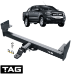 TAG HEAVY DUTY TOW BAR TO SUIT FORD RANGER PX1 DPAT 2.5L I4 TILL 04/2014 RWD ONLY