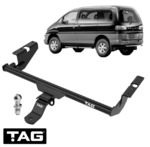 TAG STANDARD DUTY TOW BAR TO SUIT MITSUBISHI DELICA L400 4M40T TURBO DIESEL 2.8L I4