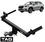 TAG HEAVY DUTY TOW BAR FOR SUBARU FORESTER SK SK9 FB20A FB25A FB25C FB20X 2.0 2.5 F4 04/18 ON WAGON