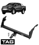 TAG HEAVY DUTY 1-PIECE DESIGN TOW BAR TO SUIT FORD RANGER PX1 PX DPAT P4AT 2.2L 2.5L I4 UTE ONLY