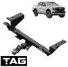TAG HEAVY DUTY TOW BAR TO SUIT FORD RANGER PY T6.2 BF2S TURBO DIESEL 3.0L V6 UTE ONLY