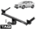 TAG STANDARD DUTY TOW BAR TO SUIT SUBARU IMPREZA G3 GE GH EJ204 EJ20 EJ255 2.0 2.5 F4 HATCHBACK ONLY