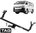 TAG STD DUTY TOW BAR FOR TOYOTA HIACE TRH201R KDH200R KDH201R 2TR-FE 1KD-FTV 2KD-FTV 2.5 2.7 3.0 I4