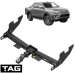 TAG EXTREME RECOVERY (XR) TOW BAR TO SUIT TOYOTA HILUX GGN135R 1GR-FE 4.0 V6 10/15 ON STYLESIDE ONLY